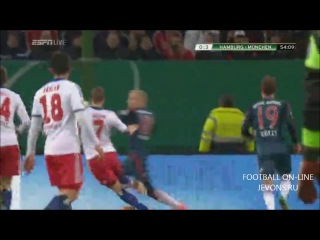 Гамбург - Бавария 0:5 видео
